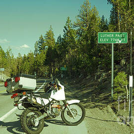 Luther Pass, California state road 89, 2023 Honda XR650L