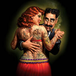 Lydia the Tattooed Lady by Mark Fredrickson