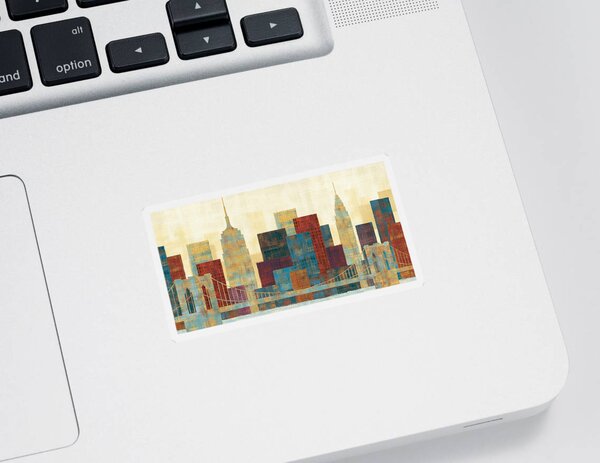 Skylines Stickers for Sale