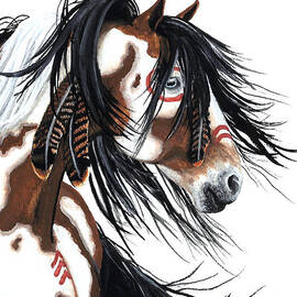 Majestic Pinto horse by AmyLyn Bihrle