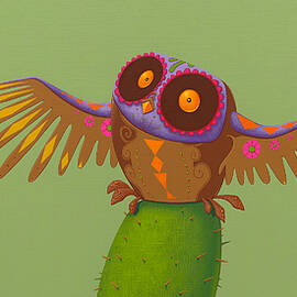 Mexican owl by Jasper Oostland