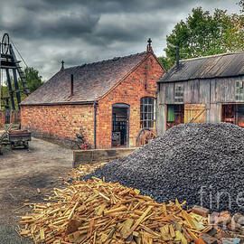 Mining Village by Adrian Evans