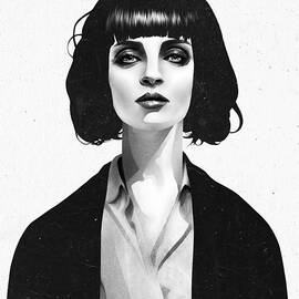 Mrs Mia Wallace by Ruben Ireland