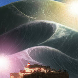 Nazare New Year by Mattias Hammar