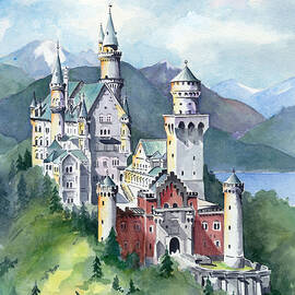 Neuschwanstein by Jean Walker White
