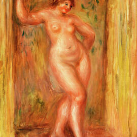 Nude with Castanets 1918 by Pierre-Auguste Renoir