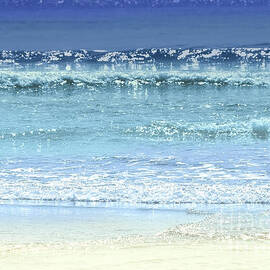 Ocean colors abstract by Elena Elisseeva