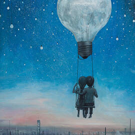 Our Love will Light The Night by Adrian Borda