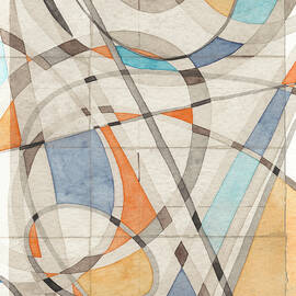 Ovals & Lines Ii by Nikki Galapon