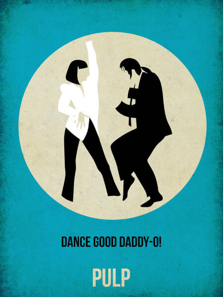 Pulp Fiction Dance Scene Wall Art