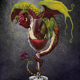 Red Wine Dragon by Stanley Morrison