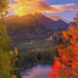 Rocky Mountain Sunrise by Darren White