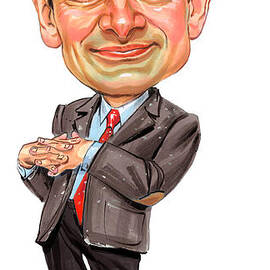 Rowan Atkinson as Mr. Bean by Art  