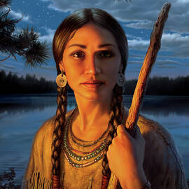 Sacagawea by Mark Fredrickson