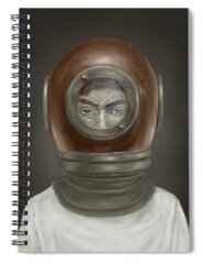 Portraits Spiral Notebooks for Sale
