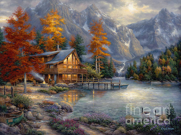 Cabins Art for Sale