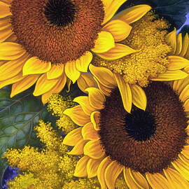 Sunflowers by Mia Tavonatti