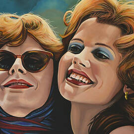 Susan Sarandon and Geena Davies alias Thelma and Louise by Paul Meijering