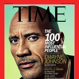 The 100 Most Influential People - Dwayne Johnson by Photograph by Pari Dukovic for TIME