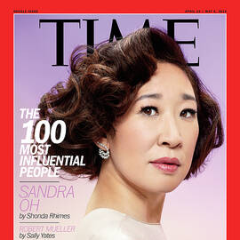 The 100 Most Influential People - Sandra Oh by Photograph by Pari Dukovic for TIME