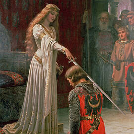 The Accolade by Edmund Blair Leighton