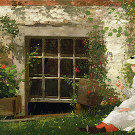 The Four Leaf Clover by Winslow Homer