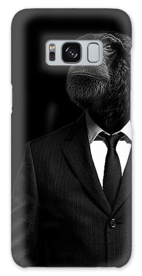 Ape in a Suit Galaxy Case
