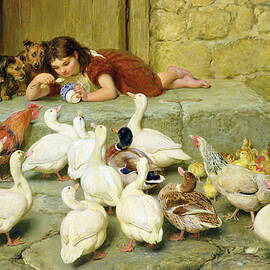 The Last Spoonful by Briton Riviere