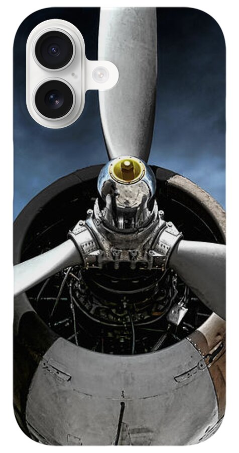 Propeller Against Dramatic Sky iPhone Case
