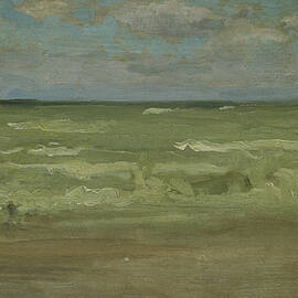 The Shore, Pourville, 19th Century by James McNeill Whistler