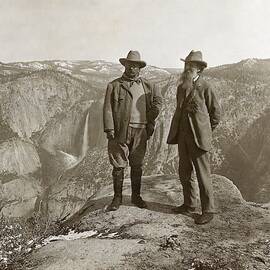 Theodore Roosevelt And John Muir by Science Photo Library