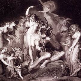Titania, Bottom And The Fairies, Act 4 by Henry Fuseli