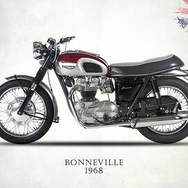 Triumph Bonneville T120 1968 by Mark Rogan