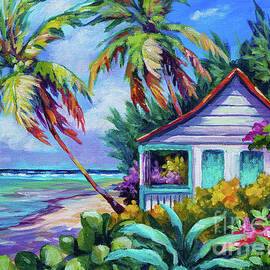 Tropical Island Cottage by John Clark