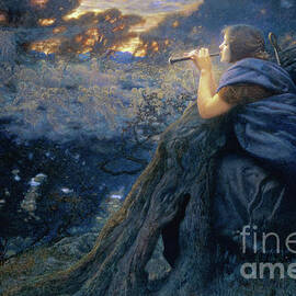 Twilight Fantasies, 1911  by Edward Robert Hughes