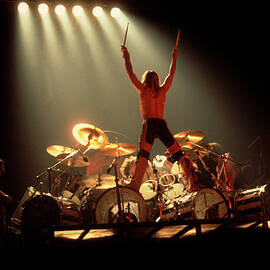 Van Halens David Lee Roth Performs by Paul Natkin