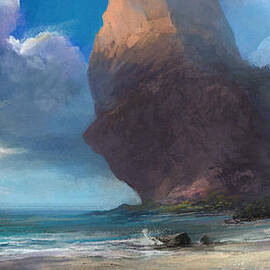 Walk On The Beach by Steve Goad