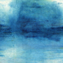 Wash Away- Abstract Art by Linda Woods by Linda Woods